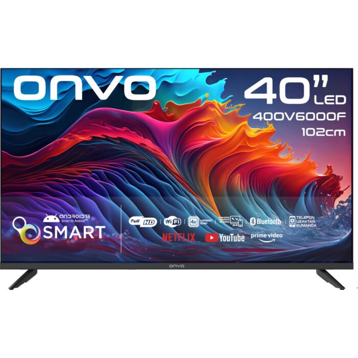 Onvo 40OVF6000F 40" 102 Ekran Uydu Alıcılı Full HD Android Smart LED TV - Görsel 1