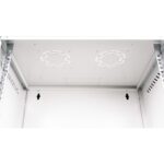 LANDE - 12U 19" Cam Kapaklı Duvar Tipi Rack Kabinet – Genişlik: 544 mm | Derinlik: 400 mm – Açık Gri (Demonte) - Görsel 5