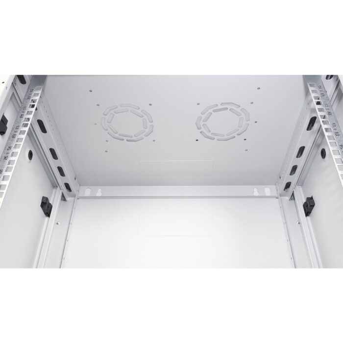 Lande 12U 19" Duvar Tipi Rack Kabinet – Genişlik: 600 mm | Derinlik: 450 mm – Açık Gri - Görsel 4