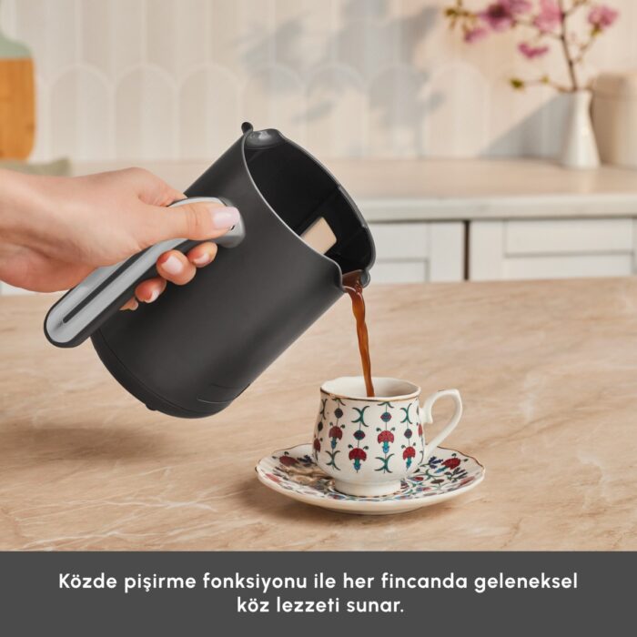 Karaca Hatır Neo Türk Kahve Makinesi Silver - Görsel 4