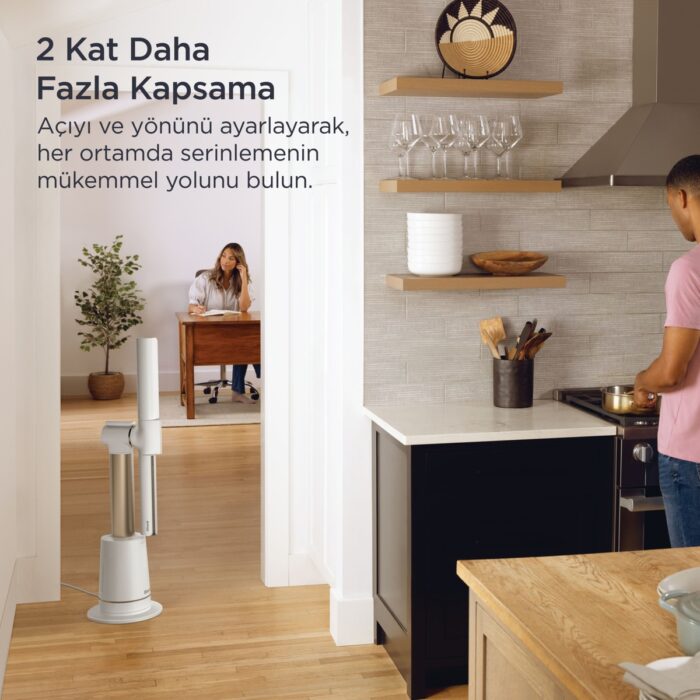 Shark Turboblade Çok Yönlü Yüksek Hızlı Serinletici Fan– Beyaz - Görsel 5