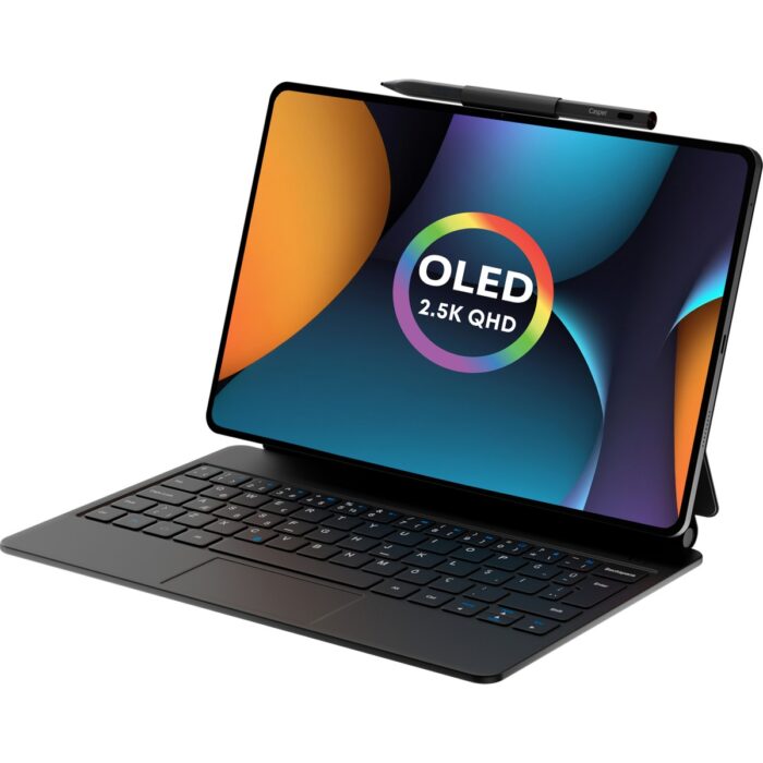 CASPER PAD H10 Pro 12.6" OLED Tablet 8GB RAM 256GB + Casper H10 Pro Klavyeli Tablet Kılıfı + Prestige Kalem - Görsel 1
