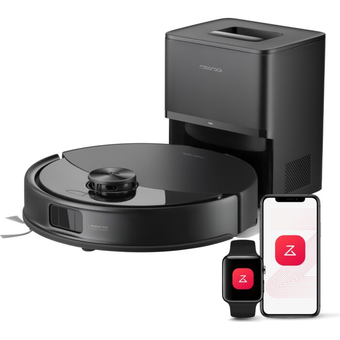 Roborock S8 Pro Plus Akıllı Siyah Robot Süpürge - Görsel 1