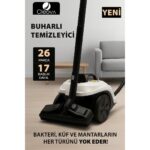 Cleova CLV-4041 Çok Fonksiyonlu 26 Parça Buharlı Temizleyici Paspas - Buharlı Temizlik Makinası - Görsel 2