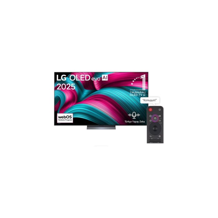 110001147388664.jpg LG OLED55C54LA 55'' 139 Ekran Uydu Alıcılı 4K Ultra HD webOS OLED evo TV - Görsel 1