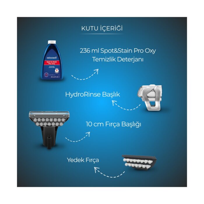 Bissell Spotclean Mini Halı – Koltuk Yıkama Makinesi - Görsel 3