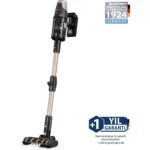 Blaupunkt A70 30.000Pa POWER Emiş Güçlü Şarjlı Dikey Süpürge - 110 dk Uzun Pil | HEPA Filtre | 650W | Gold