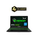 Monster Abra A5 V20.5 Intel Core I5 13420H 16 GB Ram 500 GB SSD 4 GB Rtx 3050 Freedos 15,6" Fhd 144 Hz Taşınabilir Bilgisayar