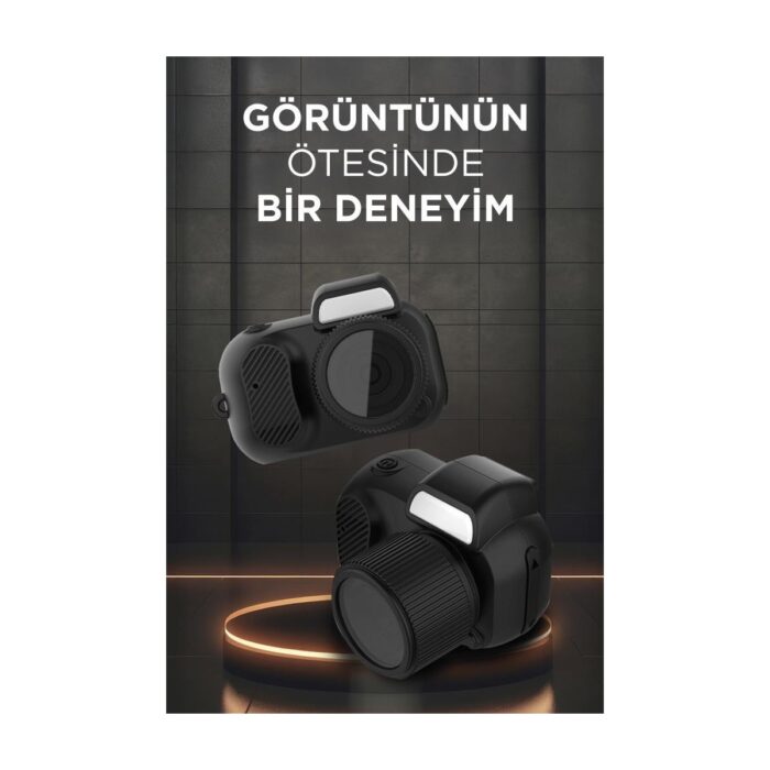 Torima Cmr-37 Siyah Mini Dijital  Video Fotoğraf Makinesi Kamera - Görsel 5