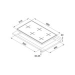 Franke Fdf Eg6 90 Xs Davlumbaz Fhnl 905 4g Tc Xs C Ocak Fsl 82 H Xs Fırın Inox Ankastre Set - Görsel 5