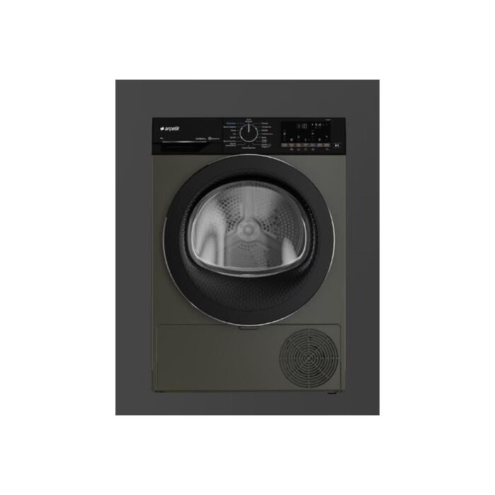 110001152923385.jpg Arçelik 911 Kmp Ig 9 kg Çamaşır Kurutma Makinesi Manhattan Grey - Görsel 1