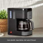 Karaca Just Coffee Aroma 2 In 1 Filtre Kahve Makinesi Space Gray - Görsel 4