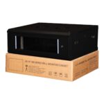 Lande - 4u 19" Duvar Tipi Rack Kabinet – Genişlik: 600 mm | Derinlik: 450 mm – Siyah