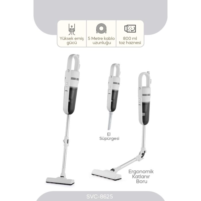 110001154570933.jpg Sinbo SVC-8625 Elektrikli Süpürge - Görsel 1