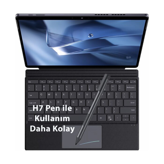 Chuwi HI10 Max Intel N150 Cpu 12GB Ram 500GB SSD WIN11PRO 2 In1 13'' Tablet Pc+Klavye+Kalem - Görsel 1