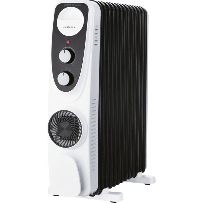 Luxell LUX13-FP-BW 13 Dilim 2900 Watt Turbo Fanlı Yağlı Radyatör - Görsel 1