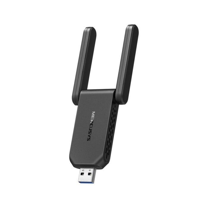 Mercusys MA32H, AC1300 Mbps, Çift Bant, USB 3.0, Yüksek Çekim Güçlü Wi-Fi 5 USB Adaptör - Görsel 3