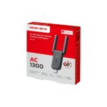 Mercusys MA32H, AC1300 Mbps, Çift Bant, USB 3.0, Yüksek Çekim Güçlü Wi-Fi 5 USB Adaptör - Görsel 4