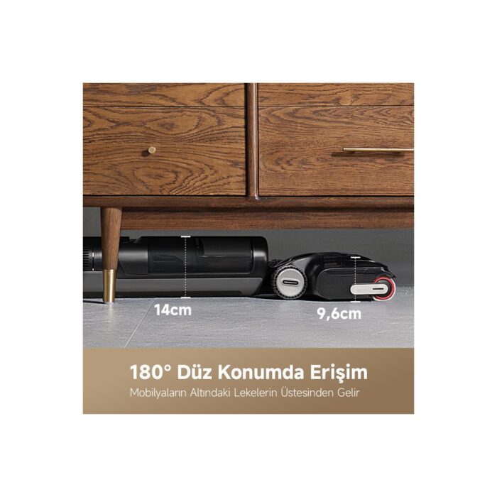 Dreame H12 Pro FlexReach Islak ve Kuru Süpürge, 18.000 Pa Güçlü Vakum - Görsel 3