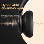 Anker Soundcore Life Q30 Bluetooth Kablosuz Kulaklık - Hibrit Aktif Gürültü Önleyici ANC - Siyah - A3028 (Anker Türkiye Garantili) - Görsel 2