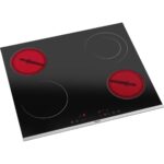 Ferre MS263 Siyah Vitroseramik Elektrikli Ocak 60 Cm, Çift Halkalı (Dual) Pişirme Gözlü - Görsel 2