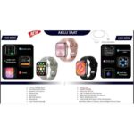 Shoami Shoamı Hk9 Mini Akıllı Saat – Dikdörtgen Kasa, Tansiyon ve Kalp Ritmi Ölçer, Bluetooth Arama, Spor ve Uyku Takibi, Uzaktan Kamera Kontrolü - Görsel 2