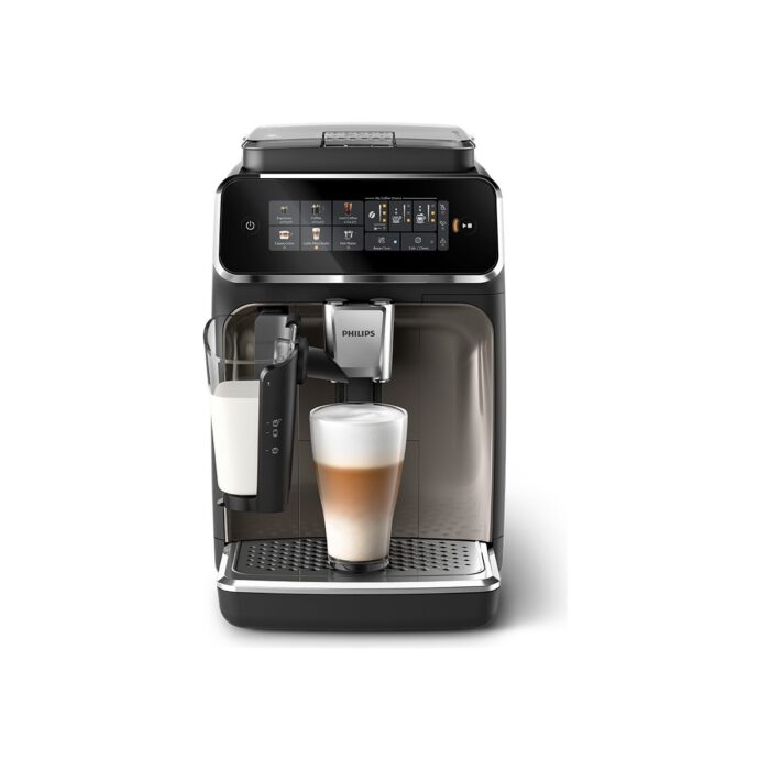 Philips EP3347/90 3300 Serisi LatteGo Tam Otomatik Espresso Makinesi, AquaClean Filtre, 6 İçecek, SilentBrew, Siyah Krom, - Görsel 5
