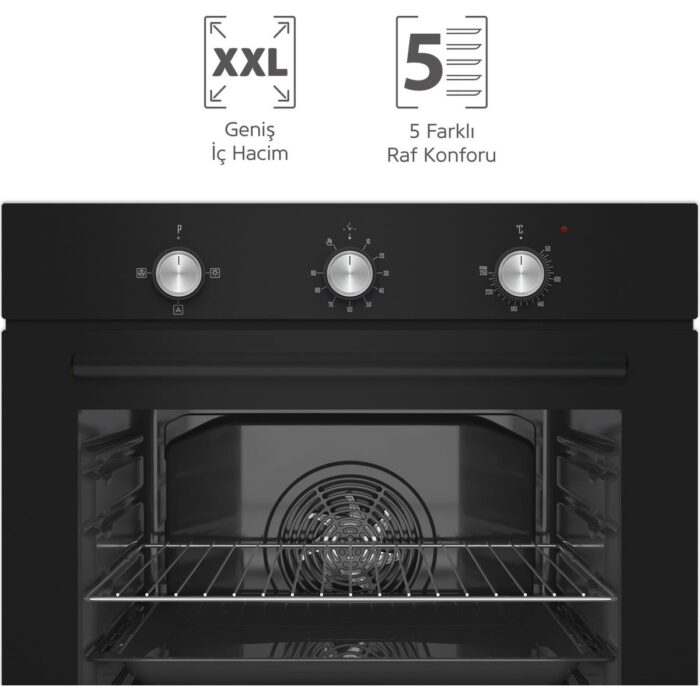 Simfer 8228 Trend  Siyah Cam, Mekanik Timer, 4 Fonk.power Tu - Görsel 2