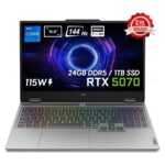 Lenovo LOQ Intel Core i7 13650HX 24GB 1TB SSD RTX5070 Freedos 15.6" FHD 144Hz IPS Taşınabilir Bilgisayar 83JE00EWTR
