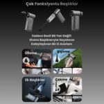 Seyutech Violent Turbo Jet Fan 130000RPM Ultra Güçlü Motor Güçlü Vakum 4000MAH Bataryalı Üflemeli - Görsel 3