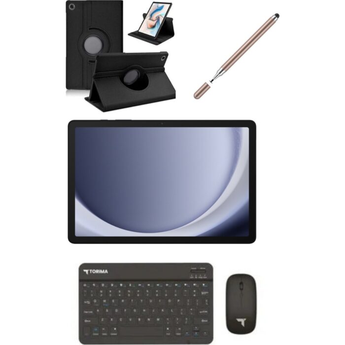 110001164665493.jpg Samsung Galaxy Tab A9 Plus 11'' 8gb 256GB Tablet+Kılıf+Kalem+Klavye+Mouse - Görsel 1