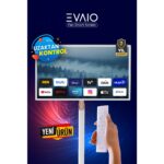 EVAİO Neo 32 Inç 80 Ekran HDD Full HD Taşınabilir Android Smart LED Ayaklı Ekran - Görsel 2