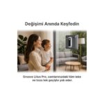 Groove Litus Pro Akıllı Uygulama Kontrollü Cam Temizleme Silme Robotu +Yapay Zeka Desteği+Ultra Sessiz+Akıllı Sensör+4 Ultrasonik Sprey - Görsel 2