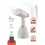 Başkenttekno KY-003 Beyaz Buharlı Kırışık Giderici 1500W Taşınabilir Seyahat Boy Dikey Ütü