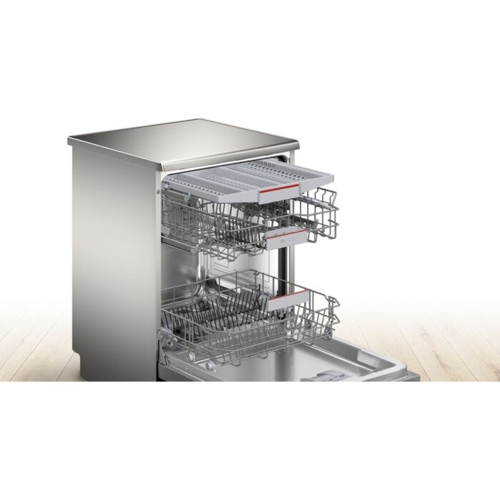 BOSCH Serie 4 Solo Bulaşık Makinesi 6 Prog. 60 cm Gümüş Inox - Görsel 3