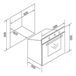 Exep  Basıc Beyaz Ankastre Set (ED400-EO330-EF200) - Görsel 5