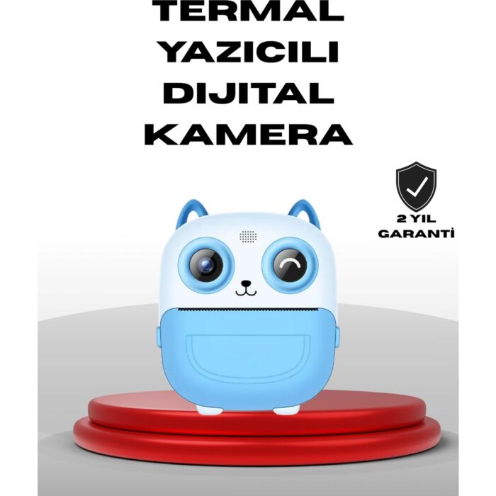 Çocuklar Için Anında Baskı Dijital Kamera 48MP Full Hd - Görsel 1