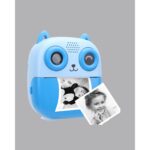 Anında Baskı Yapabilen Çocuk Fotoğraf Makinesi Hafıza Kart Destekli - Görsel 5