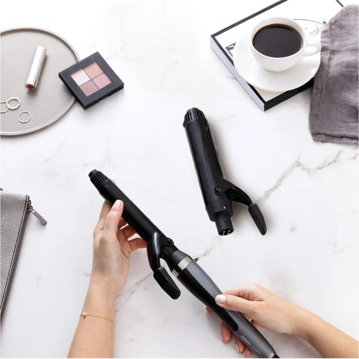 Arzum Trendcare Saç Şekillendirme Seti Seramik Plaka 3 Farklı Başlık Antrasit - AR5101 - Görsel 3