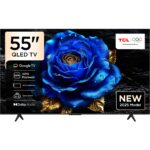 TCL 55T6C  55" 139 Ekran Uydu Alıcılı 4K Ultra HD QLED Google TV