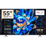 TCL 55T8C 55" 139 Ekran Uydu Alıcılı 4K Ultra HD QLED Google TV