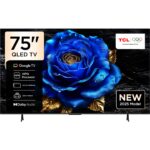 TCL 75T6C 75" 190 Ekran Uydu Alıcılı 4K Ultra HD QLED Google TV