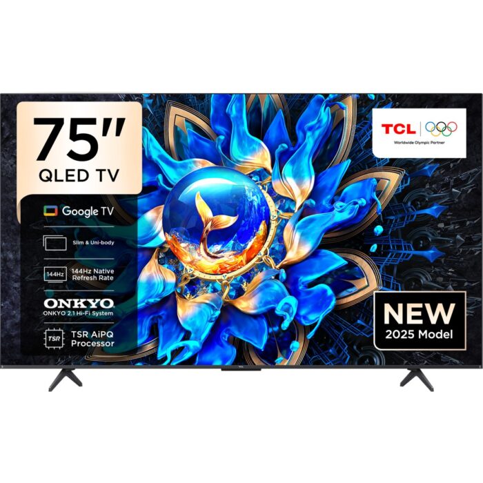 TCL 75T8C  75" 190 Ekran Uydu Alıcılı 4K Ultra HD QLED Google TV - Görsel 4