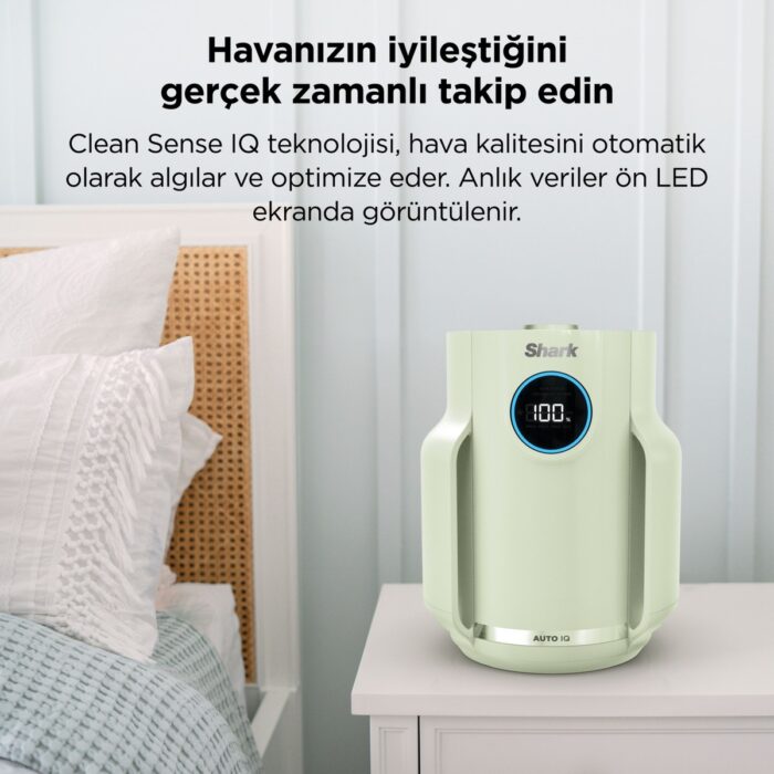 Shark Neverchange5 Compact Pro Hava Temizleyici - Mint - Görsel 3