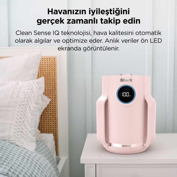Shark Neverchange5 Compact Pro Hava Temizleyici - Rose - Görsel 3