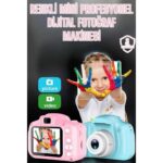 Mbb E-Ticaret Çocuk Kamerası Profesyonel Hafif ve Uzun Ömürlü USB Şarjlı 2.0 Inç