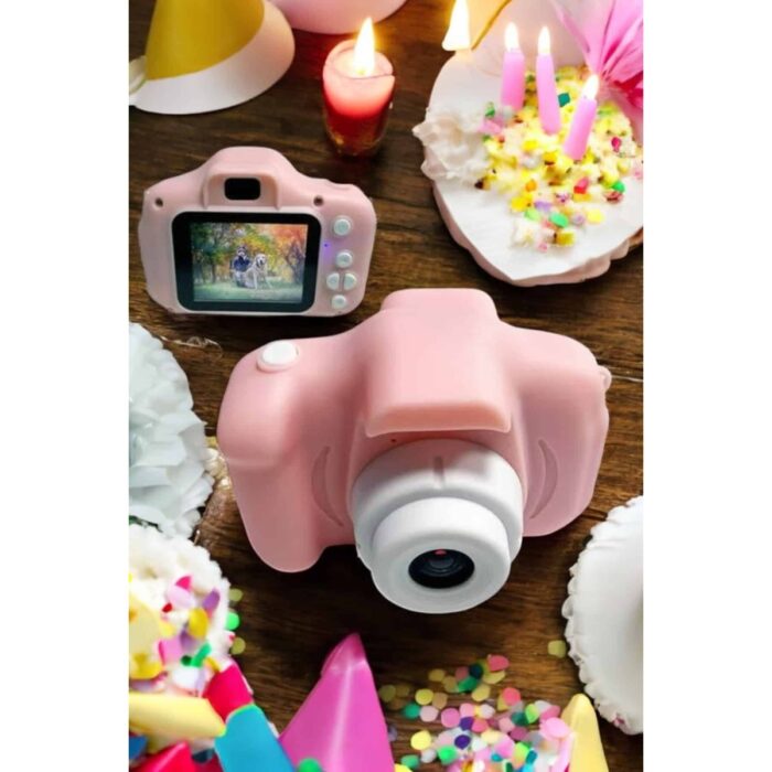 Mbb E-Ticaret Çocuk Kamerası Profesyonel Hafif ve Uzun Ömürlü USB Şarjlı 2.0 Inç - Görsel 3