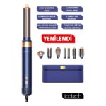 Icotech HS60 Mavi 7 In 1 Multi Styler Saç Şekillendirici Saç Maşası Hava Üflemeli Saç Şekillendirici