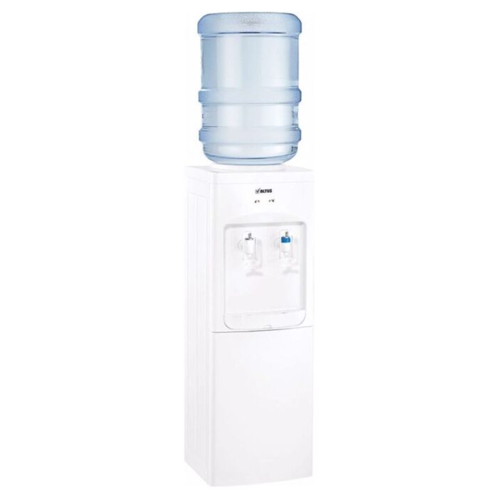 Altus 3.2 L Kapasiteye Sahip Beyaz Su Sebili - Soğuk ve Ilık Su, Bardaklık Aparatı ile Üstten Damacana Uyumlu - Görsel 2