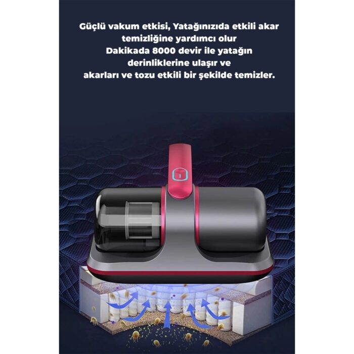 Robo S5 Pro Yeni Model Şarjlı El Süpürgesi 10.000PA Yüksek Emiş Gücü Ile En Güçlüsü - Görsel 2